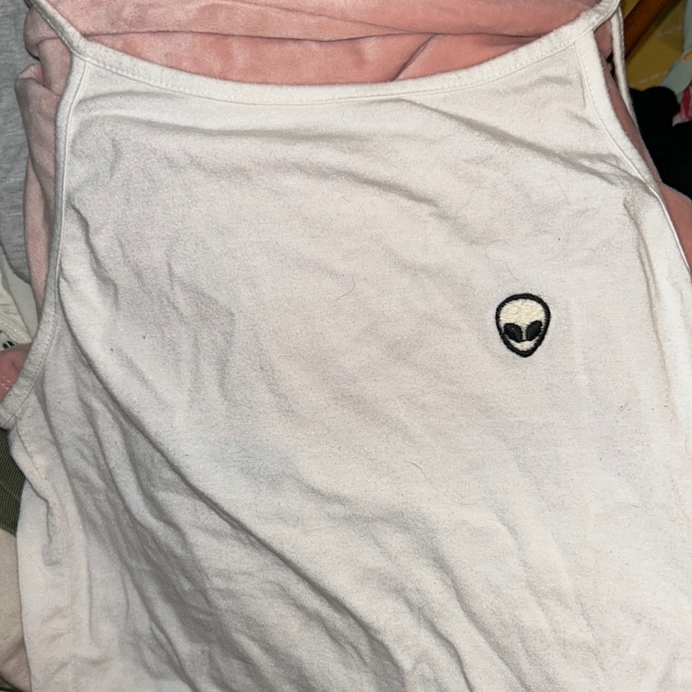 ALIEN Halter ~ Brandy Melville.  Bargain! This is unique!